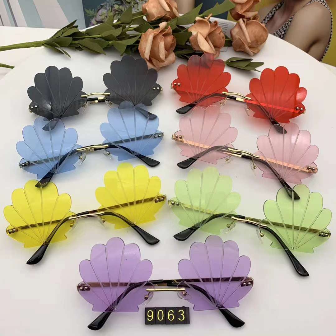 Rimless sunglasses