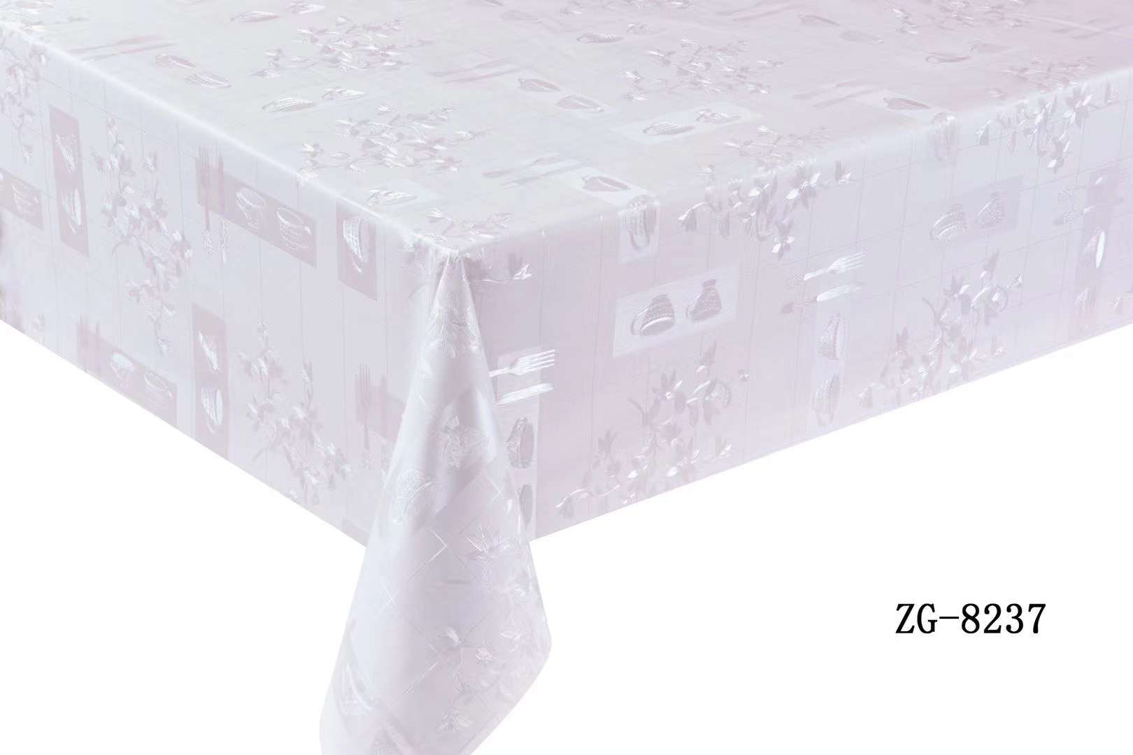 New PvC embossed pearlescent tablecloths, waterproof, oil-proof, and no-wash tablecloths and coffee table fabrics are sold directly by the manufacturer details Picture
