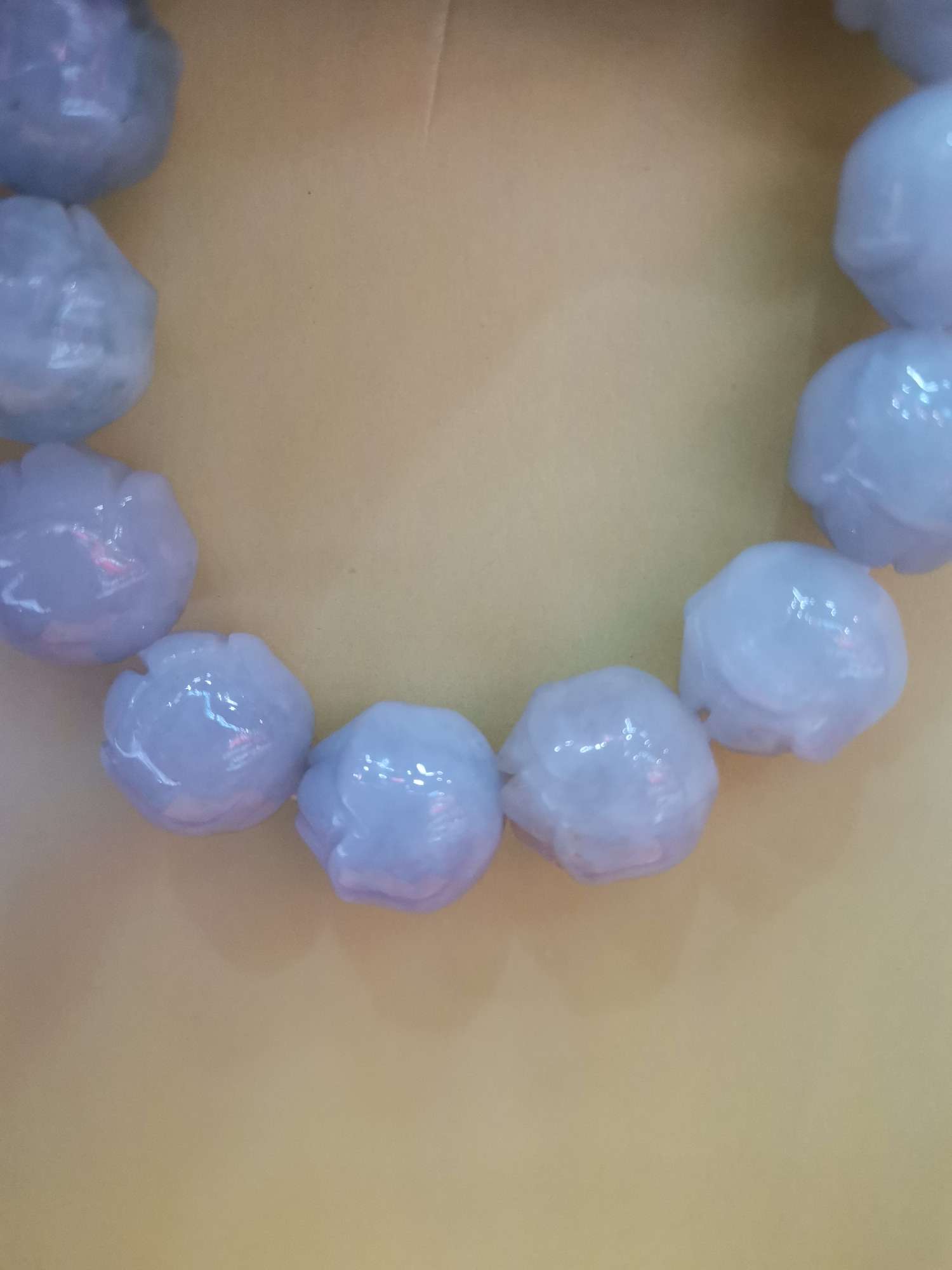 Myanmar esmeralda pulsera loto grande Application Scenario