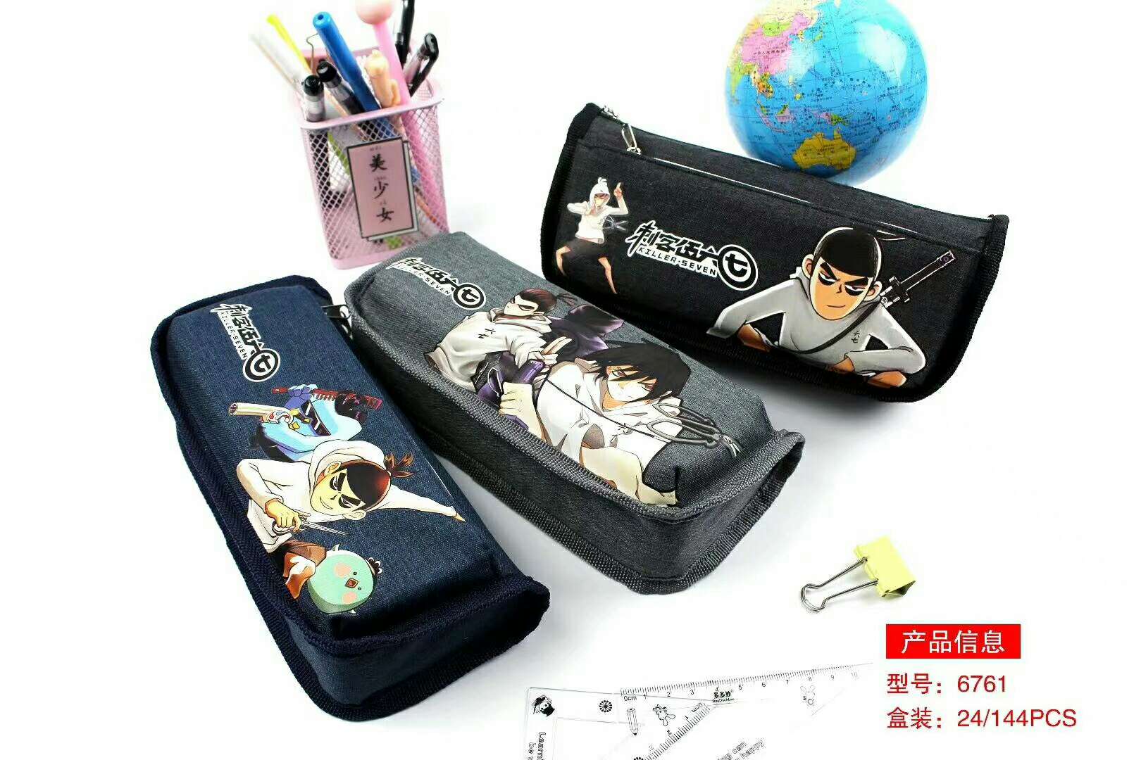 刺客伍六七潮流笔袋，喜欢的可以先咨询客服产品图