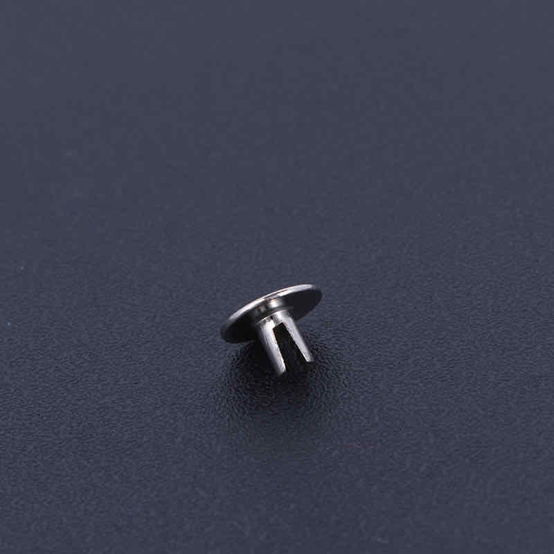 Factory direct sales and wholesale of high-quality luggage hardware accessories. Electroplated tail nails, fork nails, and two-foot nails can be customized Item Picture