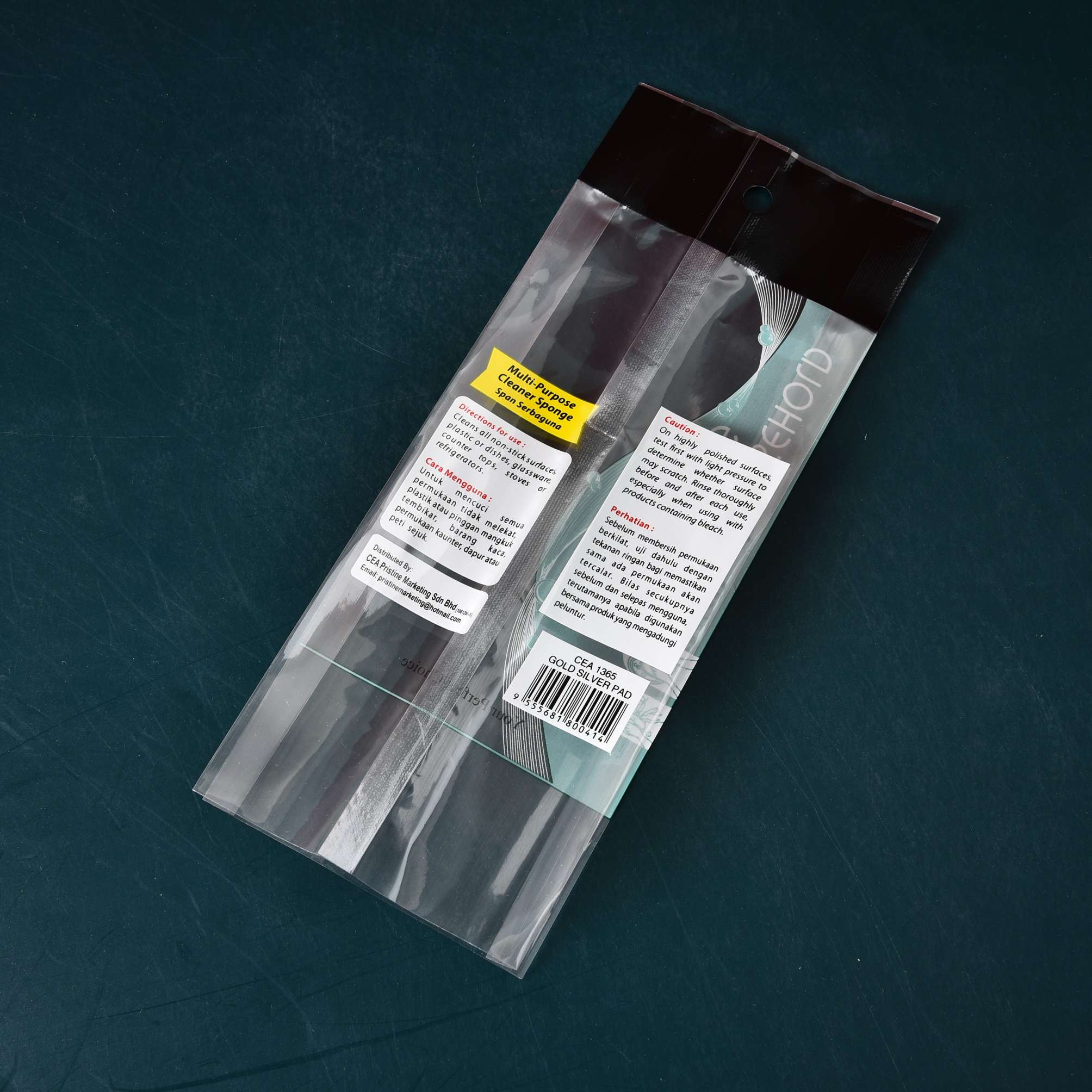 The styles of plastic packaging bags for sealing in sponge packaging are for reference Specification image