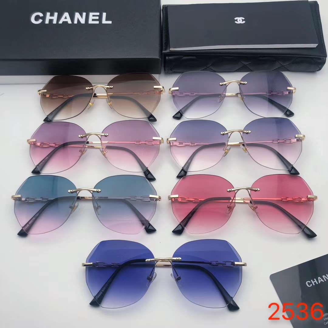 Stylish rimless sunglasses