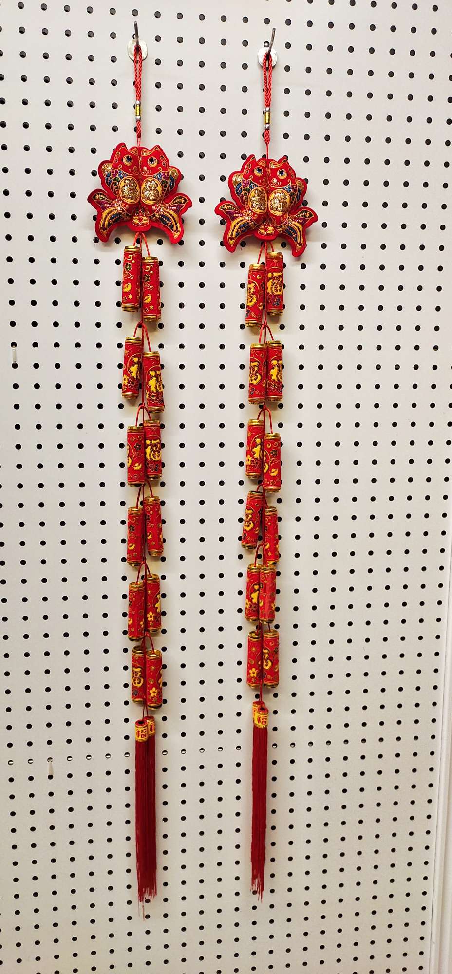 2021 New Factory Direct Sales Wholesale Explosion Double Fish Hanging 12 Firecrackers