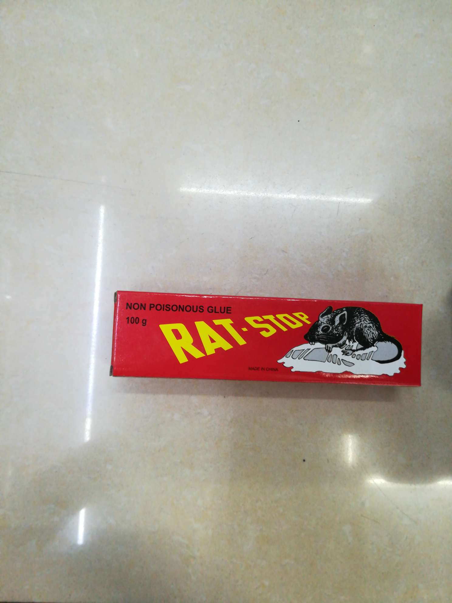100克老鼠胶红盒