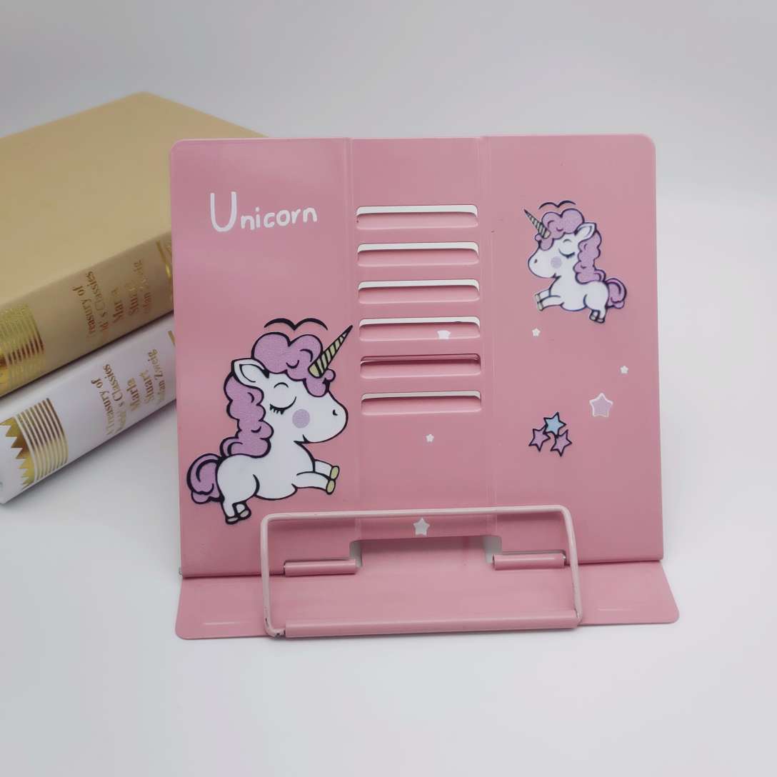Unicorn acrylic board with bookcase Application Scenario