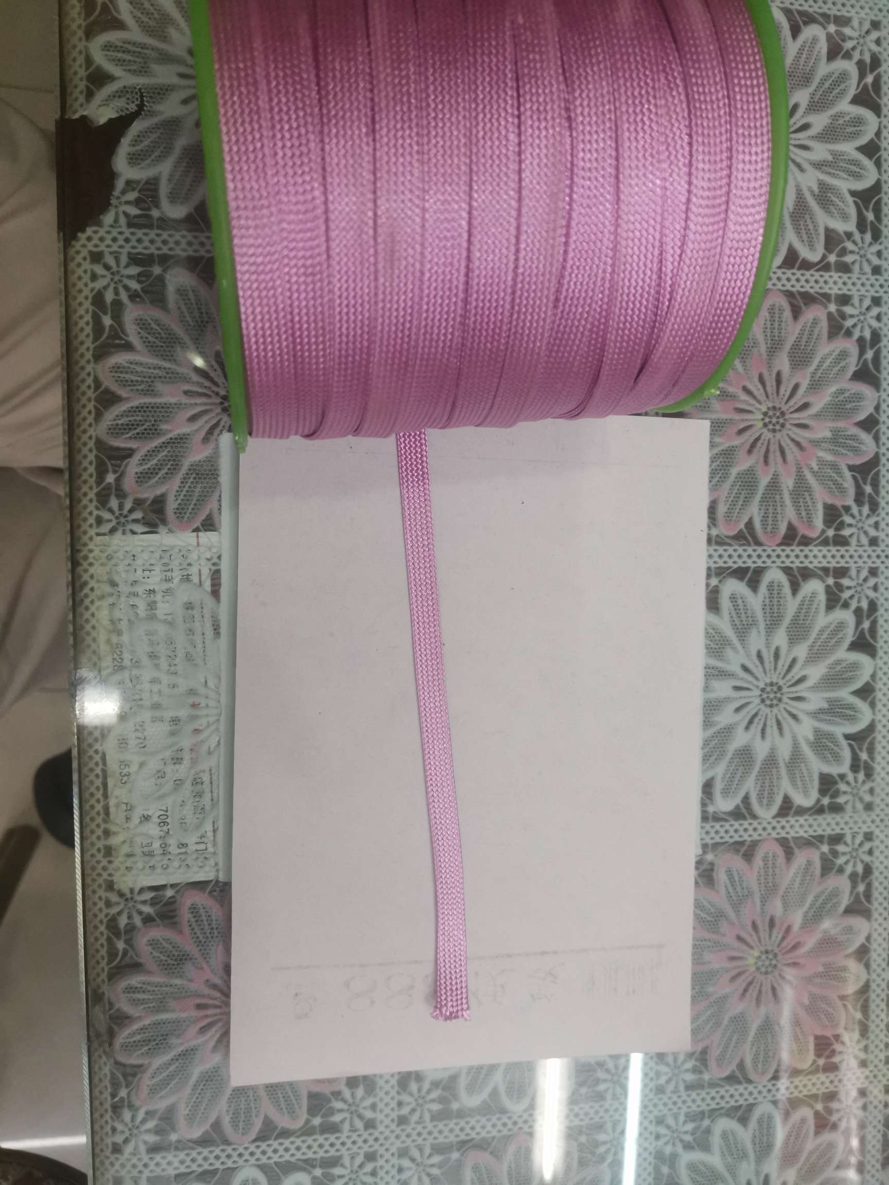 0.7宽涤纶有光带手机挂带防风绳产品图