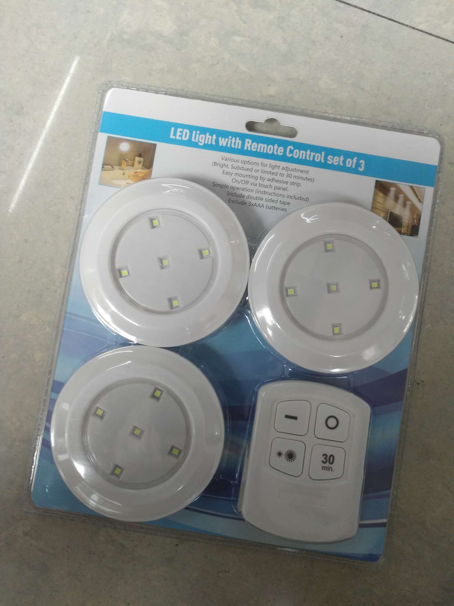 Pat light feed light little night light COB LED chip LED cabinet light 10th floor light touch light thumbnail