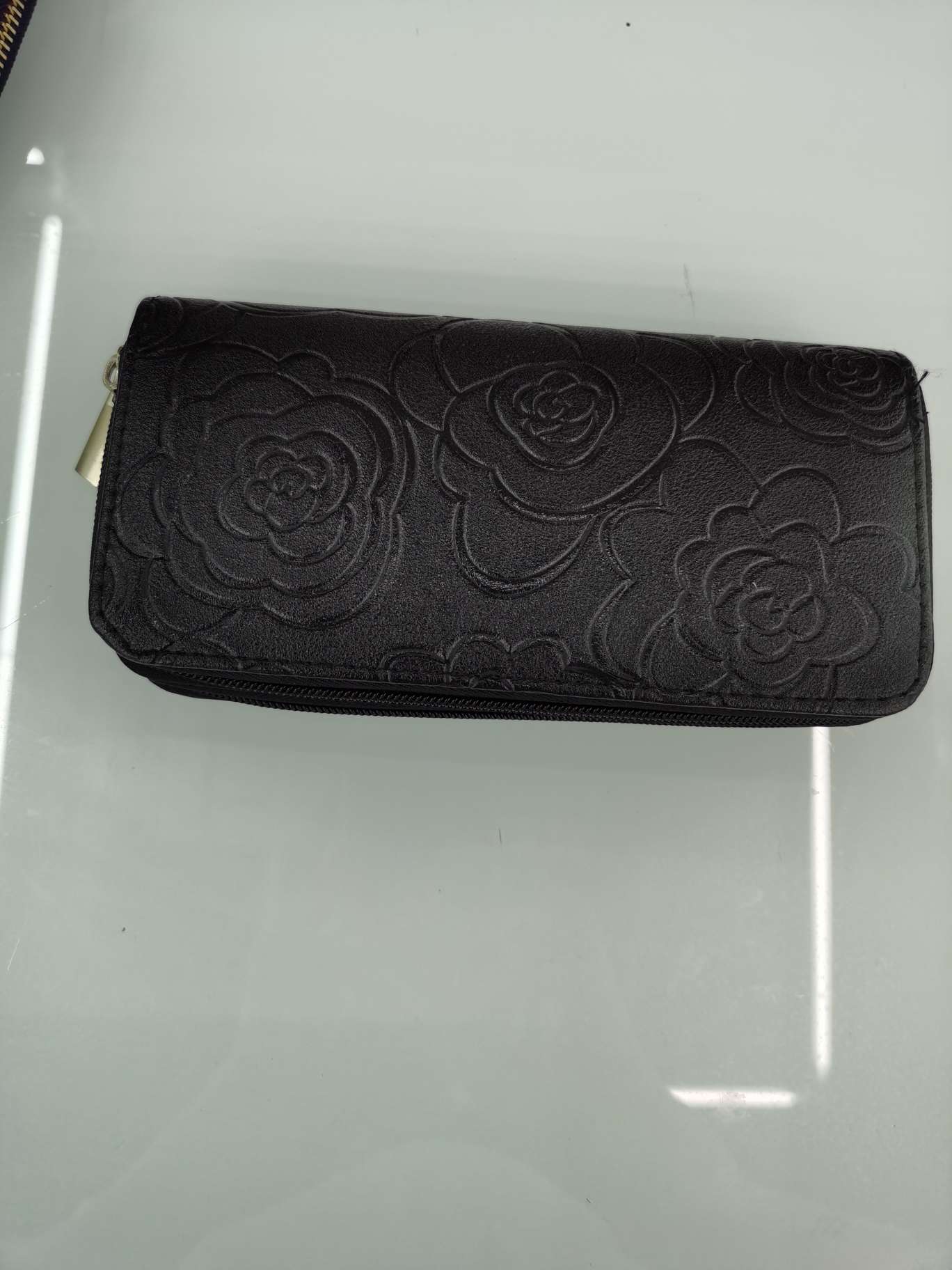 Printed rose double pull bag thumbnail