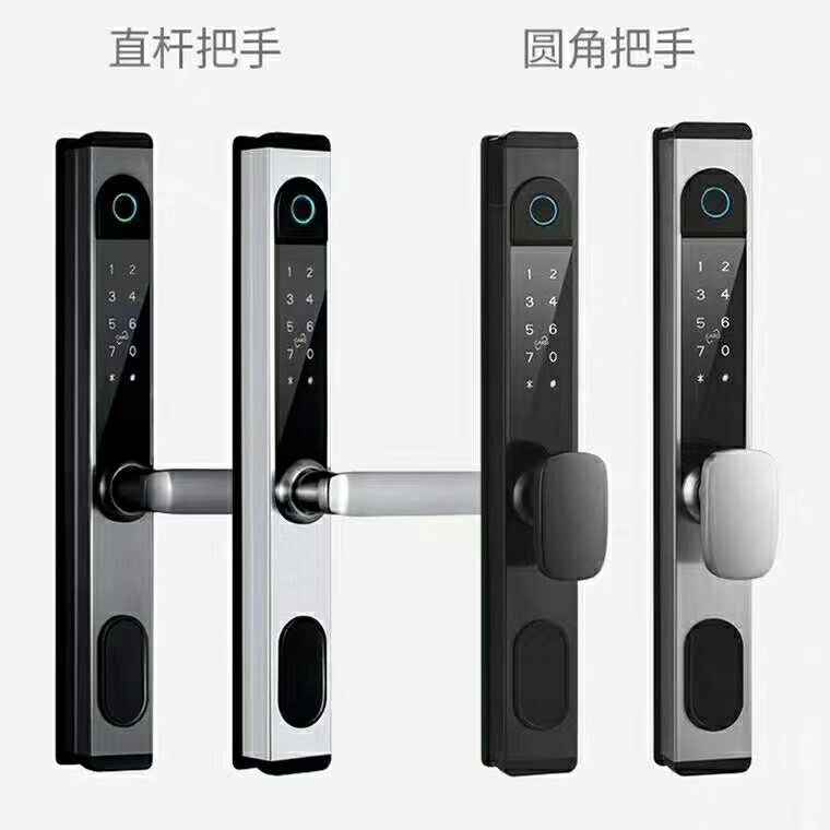 断桥密码指纹门锁 通用家具细节图