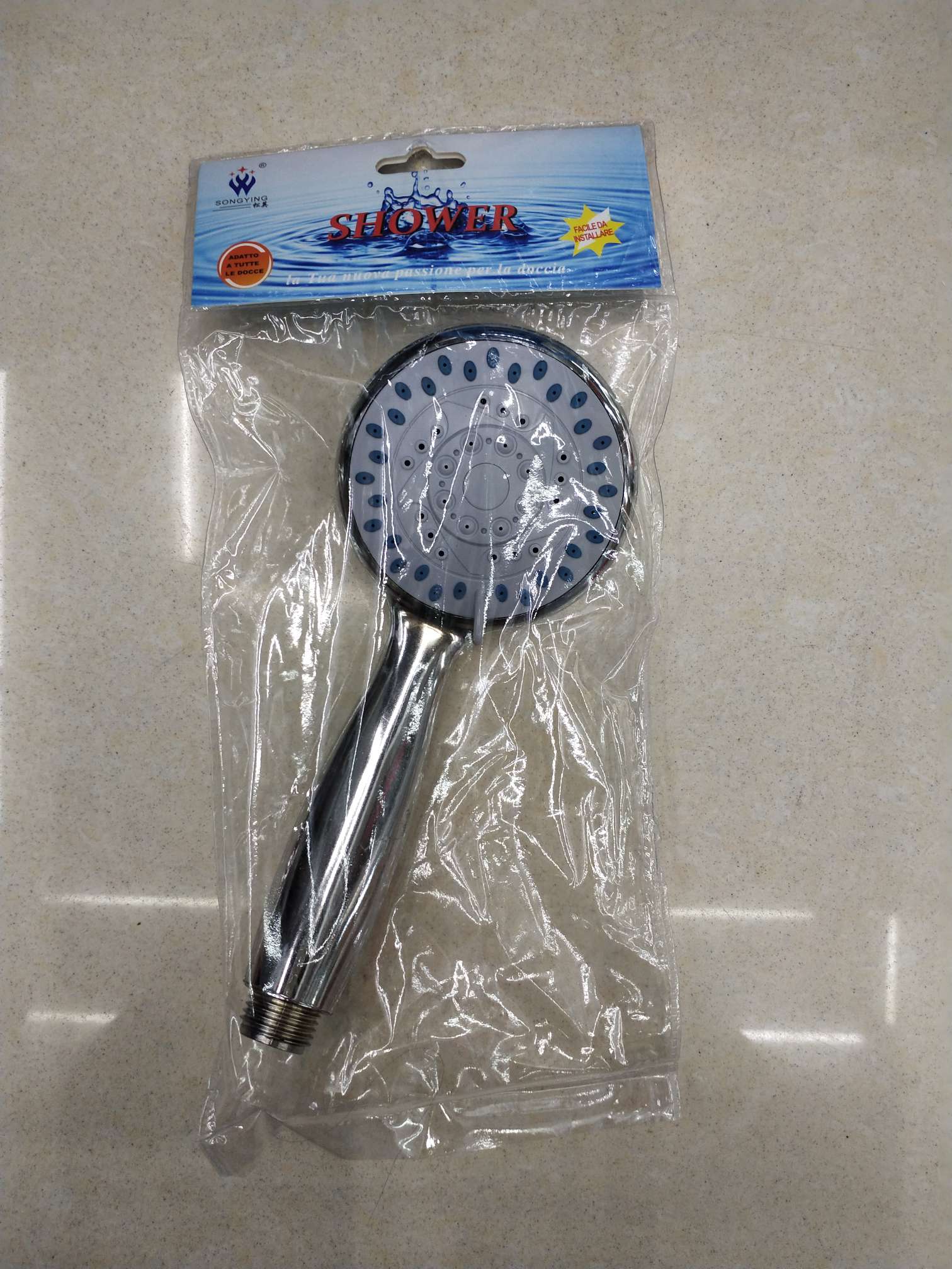 Shower head small nine mu flower shower sling bag