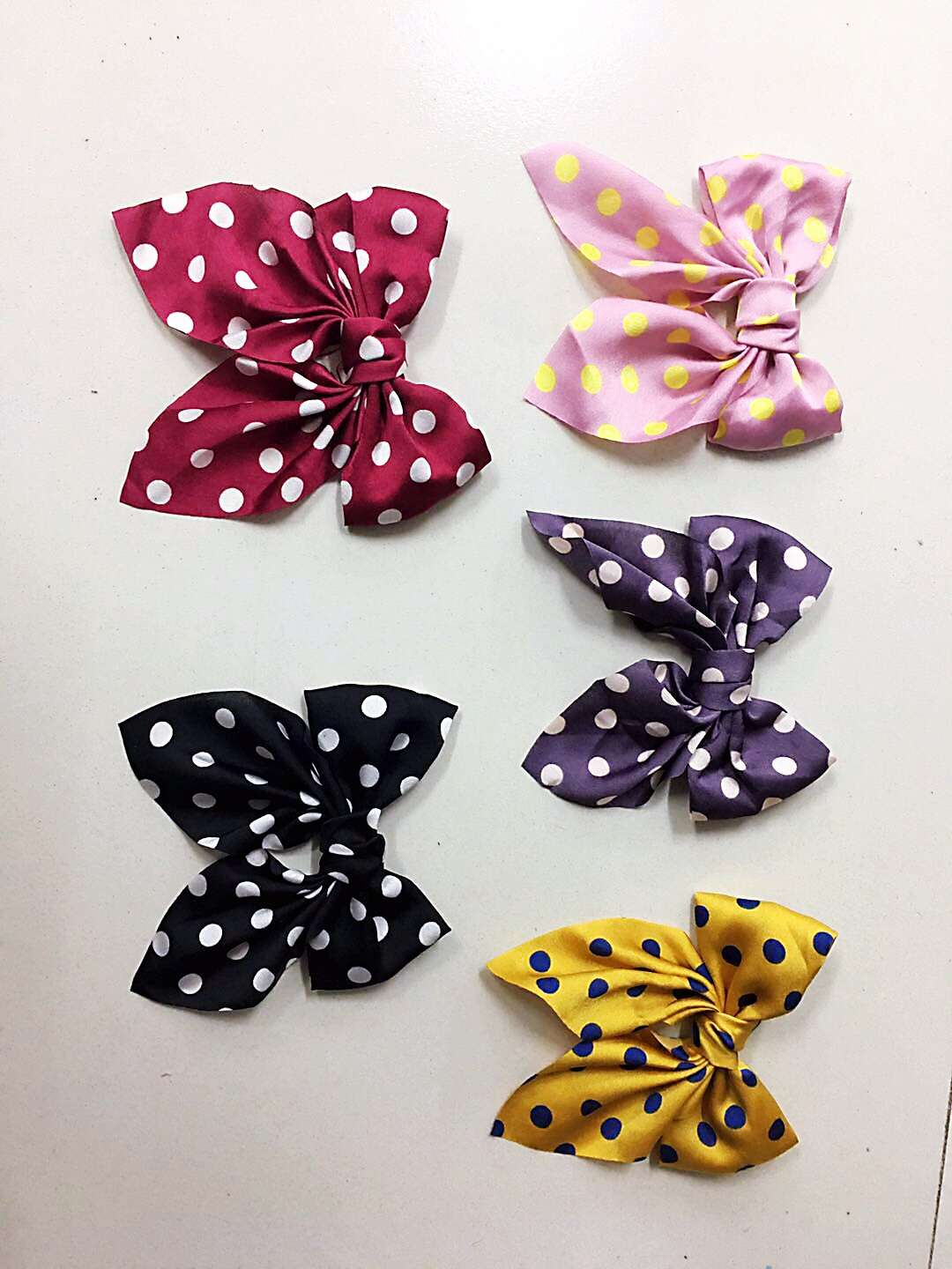 Bow Duck Clip Korean Wig Bow Cute Children's Headwear Set 13