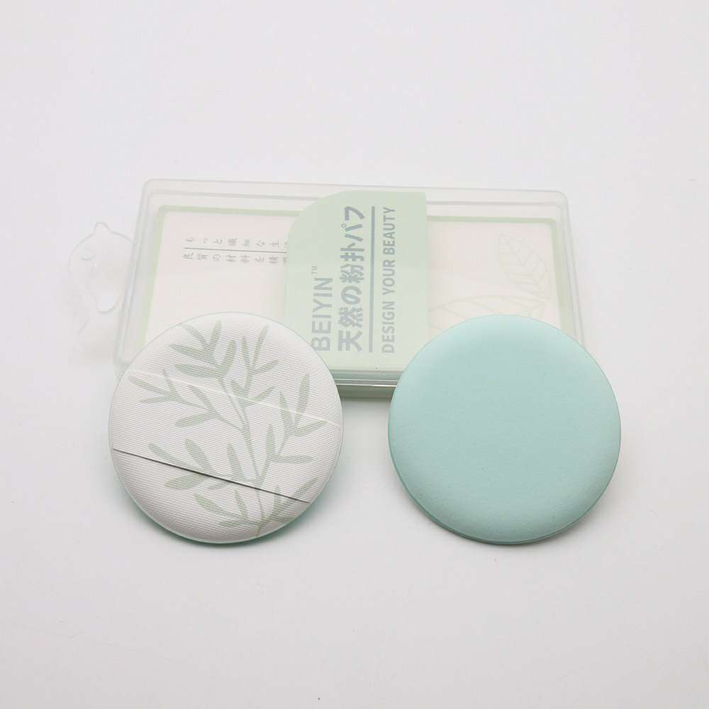 Air cushion puff box Two air cushion puff wet and dry powder puff details Picture
