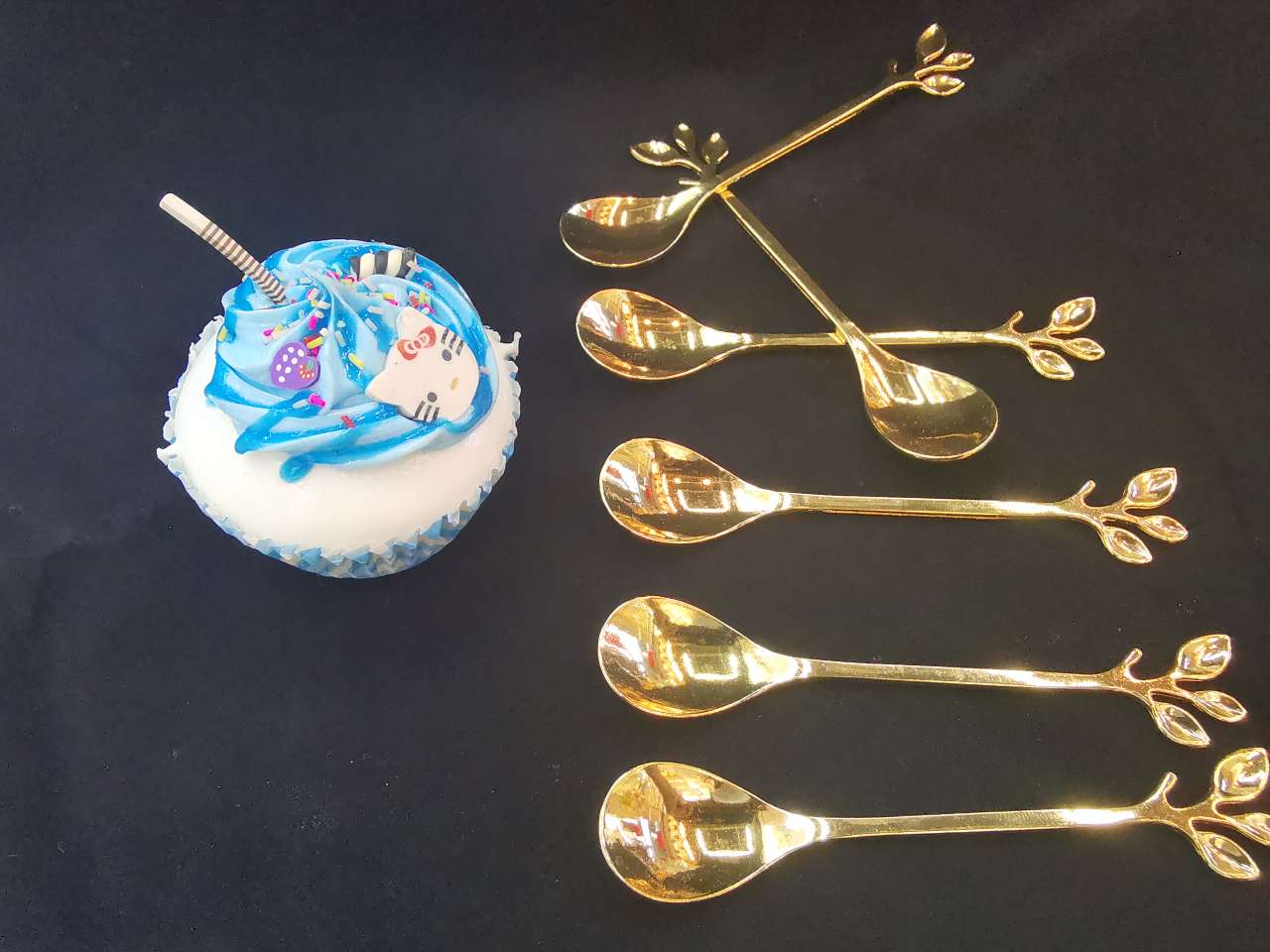 Zinc alloy coffee spoon thumbnail