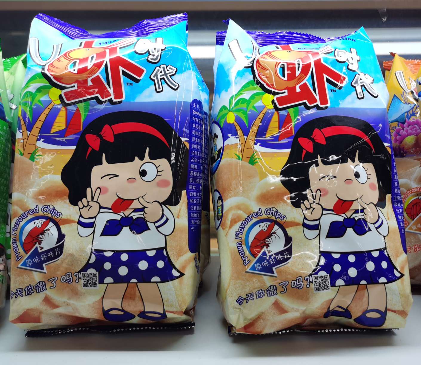 V虾时代原味虾味片