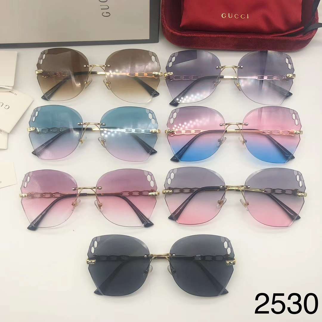 Fashion sunglasses 2530 rimless