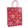 圣诞礼品袋 纸袋烫金系列图片文字款好看包装礼品袋白底实物图