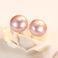 天然淡水珍珠耳钉女S925纯银迷你防过敏韩国气质简约百搭耳环饰品产品图