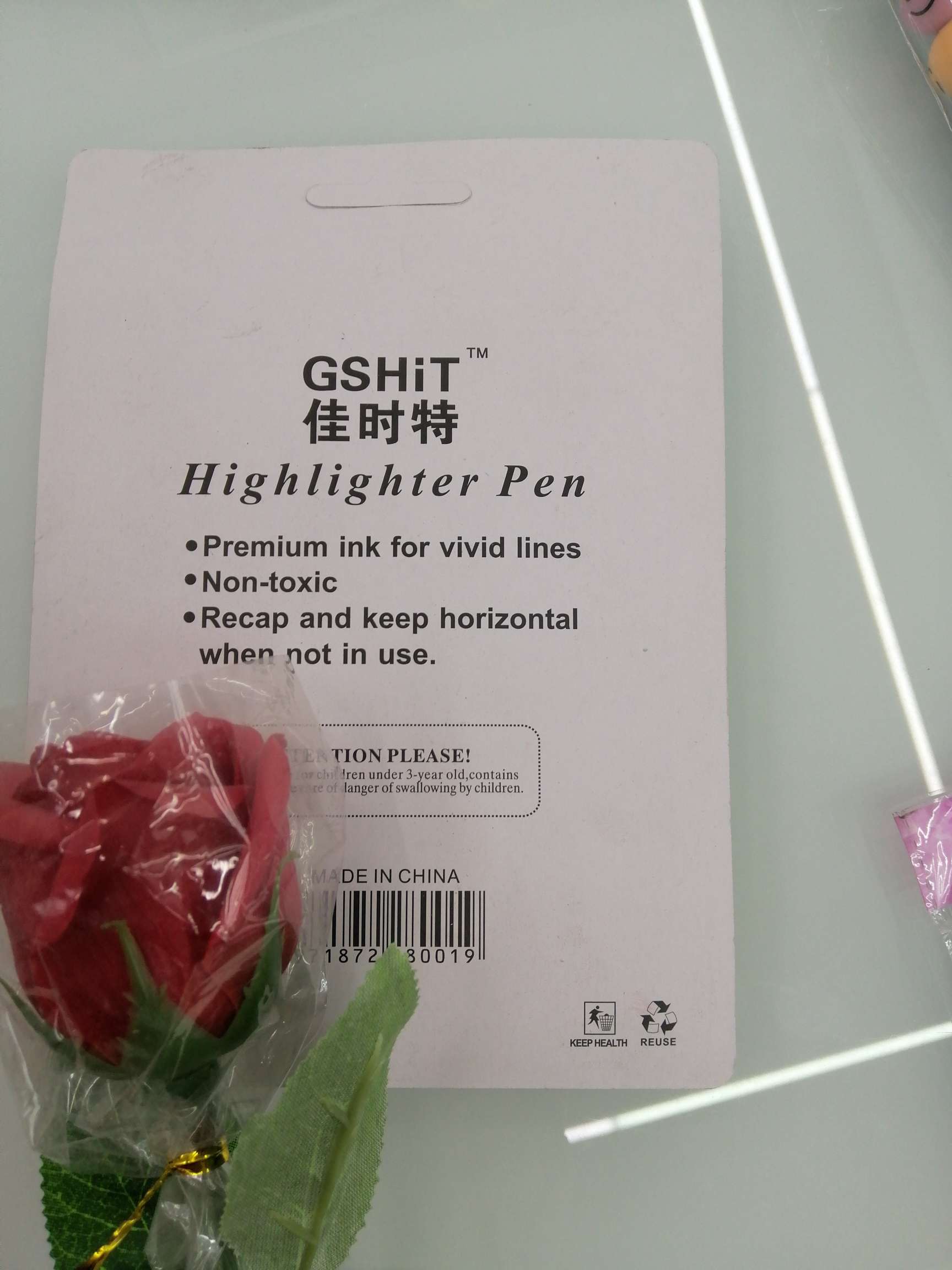 Yiwu Hanjia Stationery Jiashite offers 4 high-capacity flashcard highlighters for writing Specification drawing