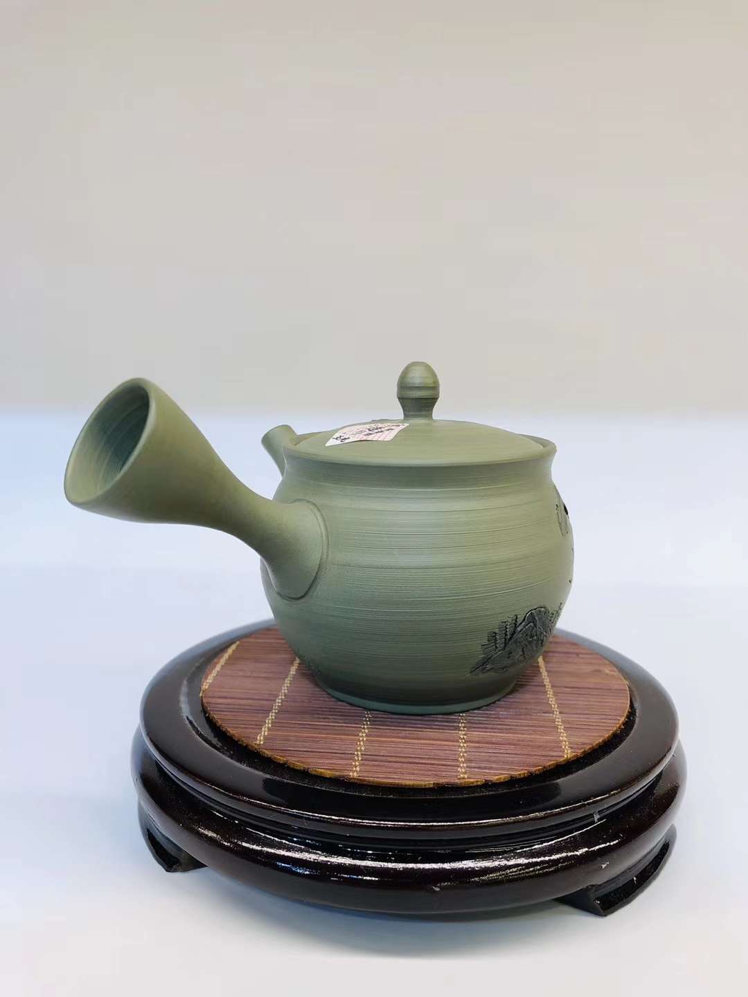 日本常滑烧玉光窑（梅原广隆）造
常滑当地独有泥料（绿泥山水）
实际重量请咨询详情图6