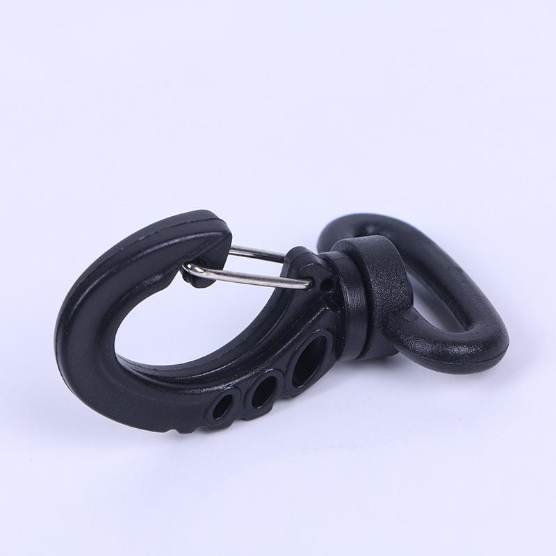 Factory plastic luggage accessories, eco-friendly rotary hooks, hooks for backpacks, dog buckles, hook buckles, direct sales of plastic hooks and buckles in stock details Picture