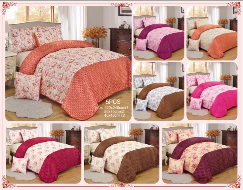 厂家直销批发大花磨毛被36