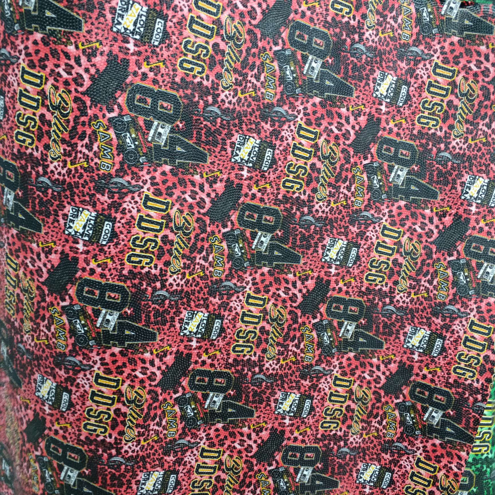 珍珠纹豹纹字母详情图7