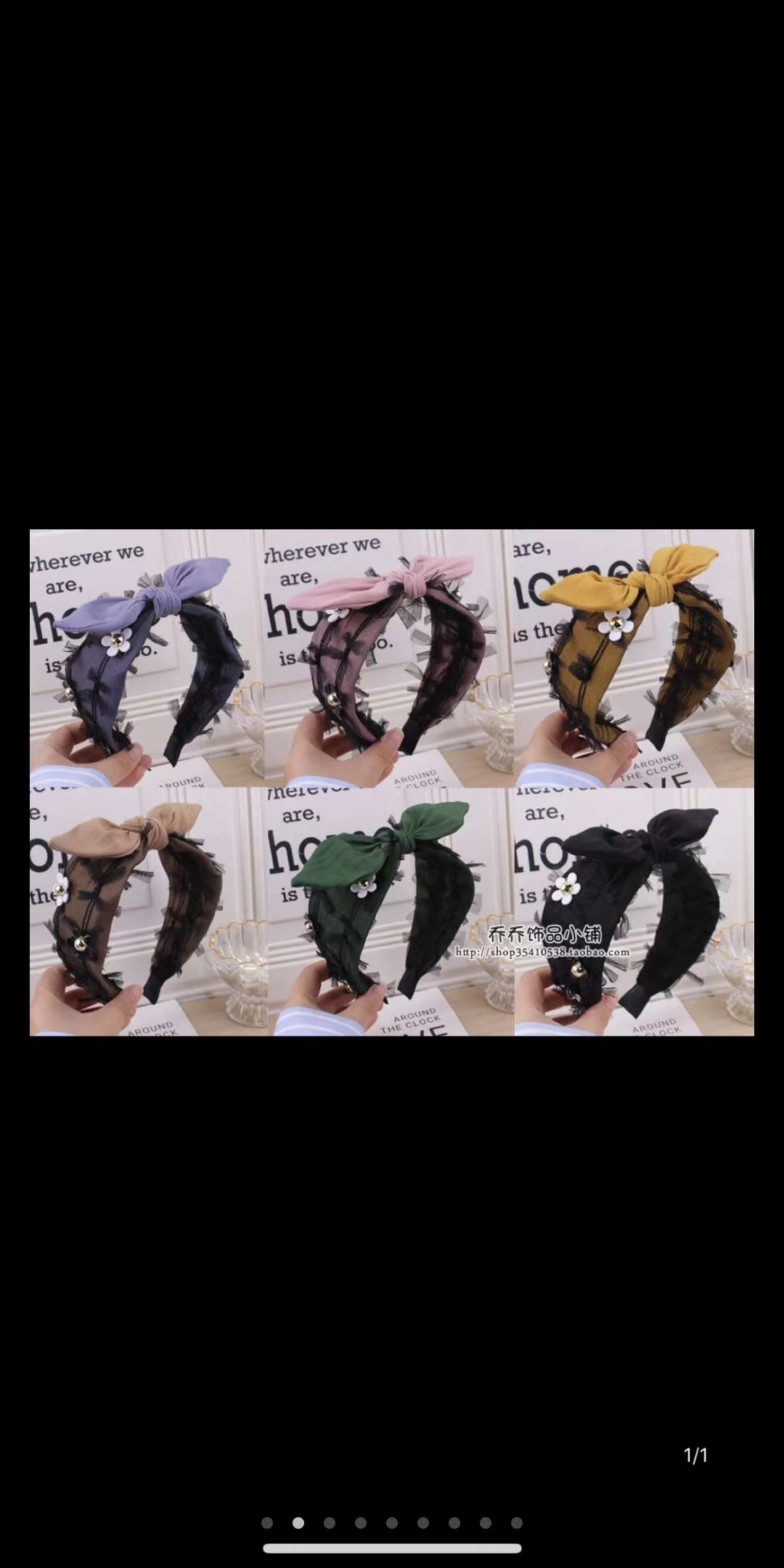 Cloud hair band, Korean-style patchwork hair accessory for women, hair clip, pearl headpiece, simple and versatile hair accessory