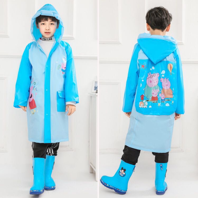 儿童背包雨衣5501雨衣雨衣男女长款户外一次性雨衣详情5
