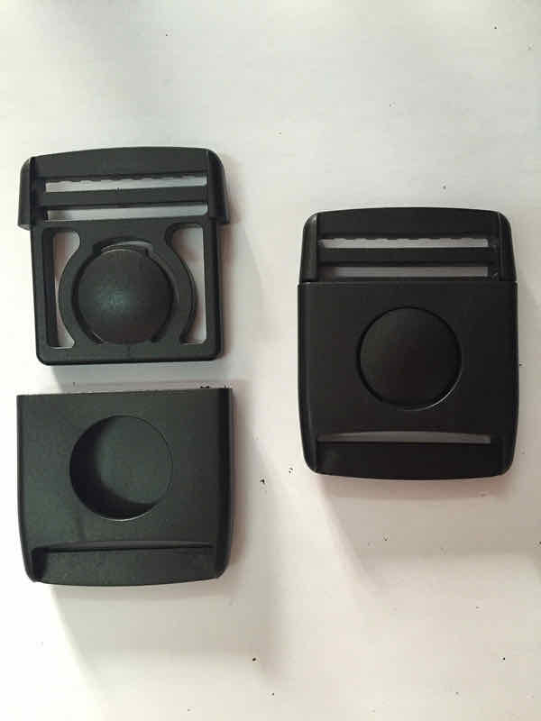 厂家直销箱包配件塑料环保箱包插扣安全插扣中按插扁插 量大从优细节图