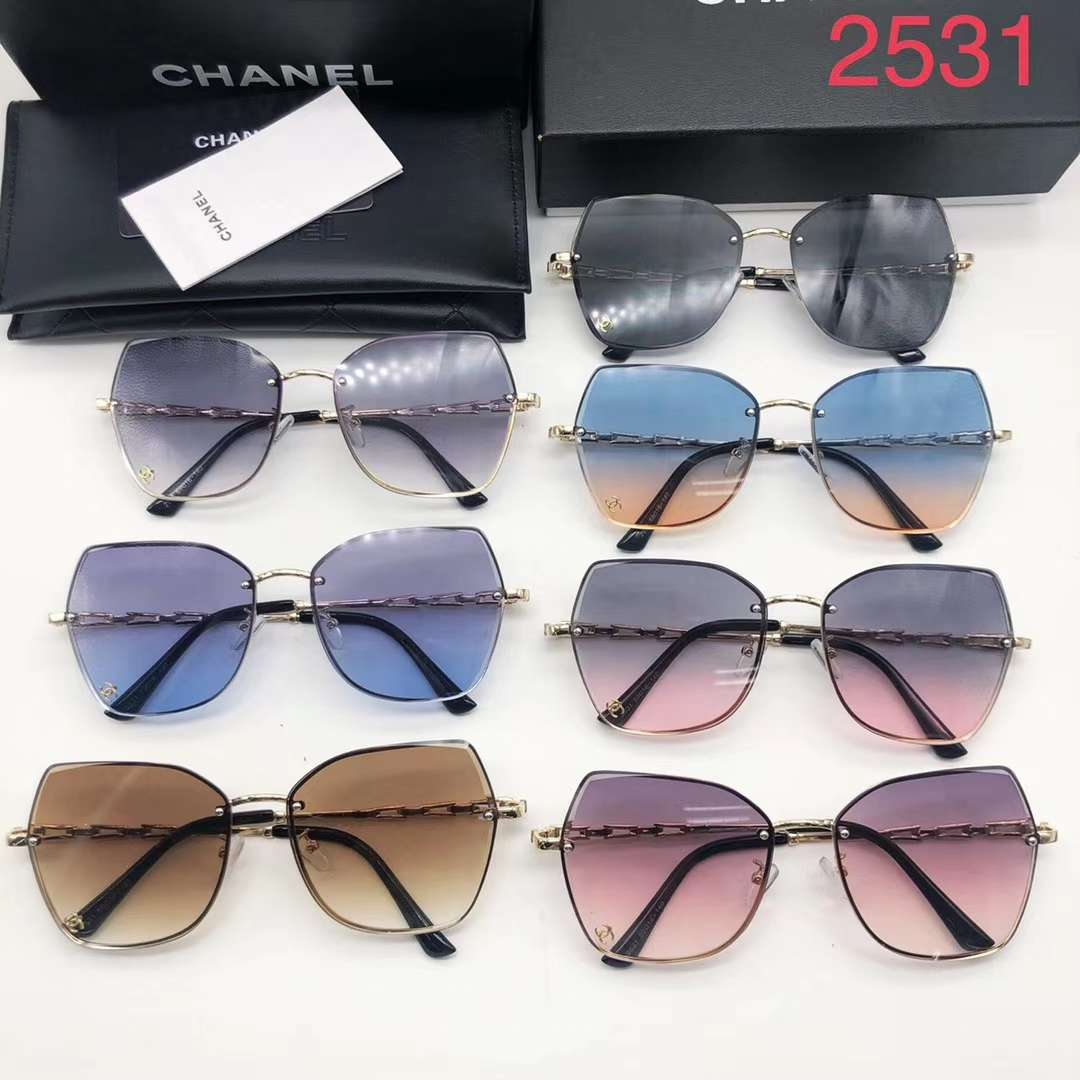 2531 rimless sunglasses