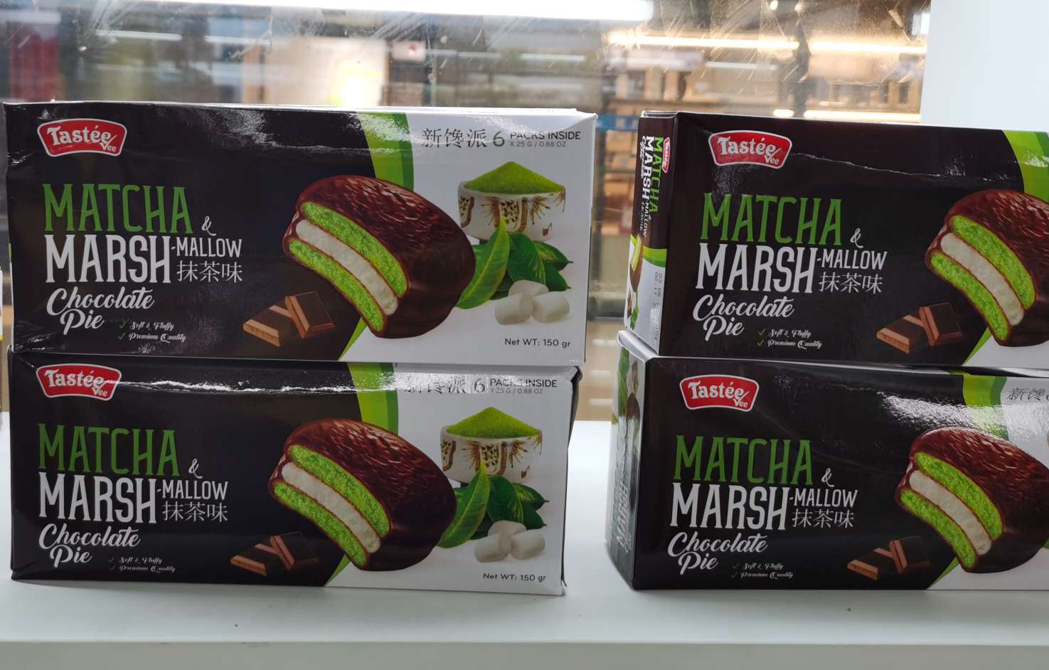 新馋派夹心蛋糕（抹茶味）