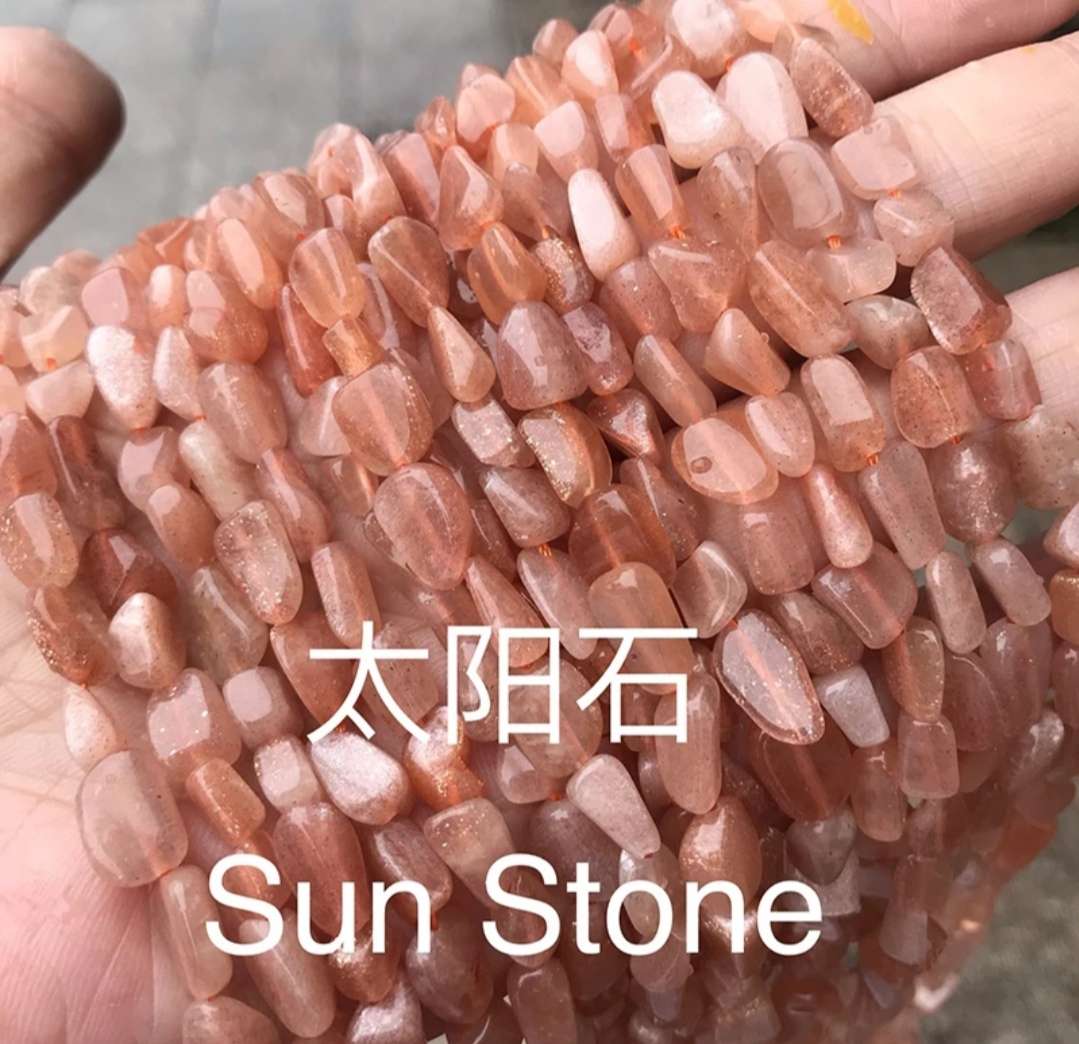 Natural 2 points/Sunset diopside Moonstone Labradori red-green lapis lazuli Apatite Bronze stone 6x8mm loose beads 15 inches