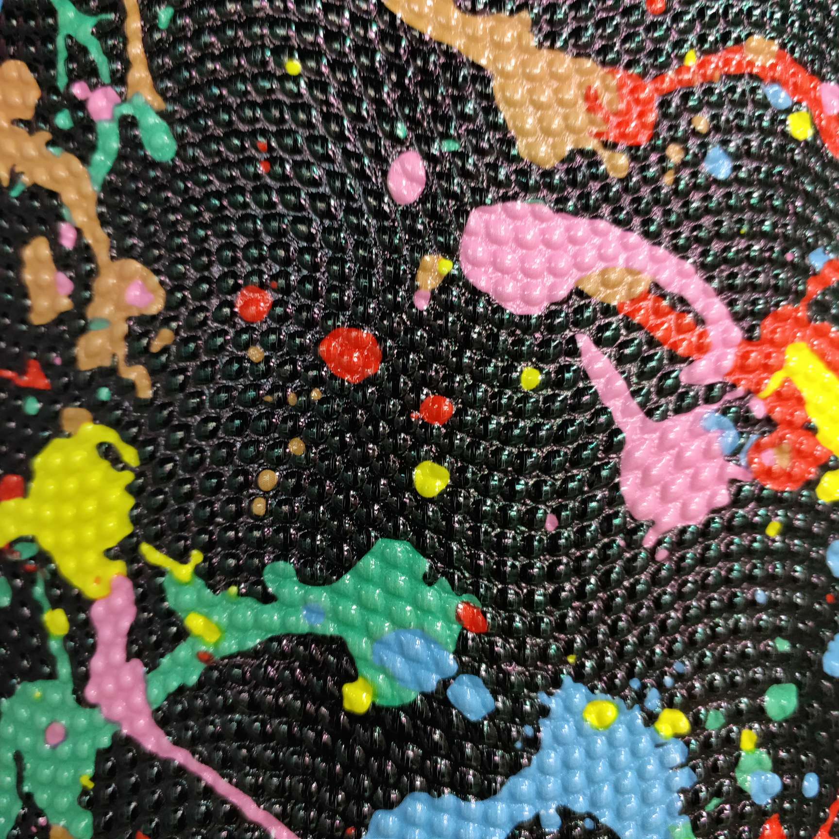 珍珠纹涂鸦细节图