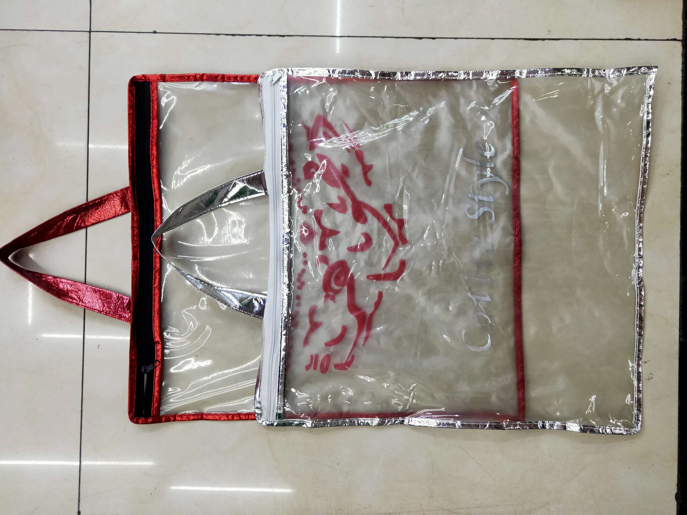 PVC hand-held packaging bag /10