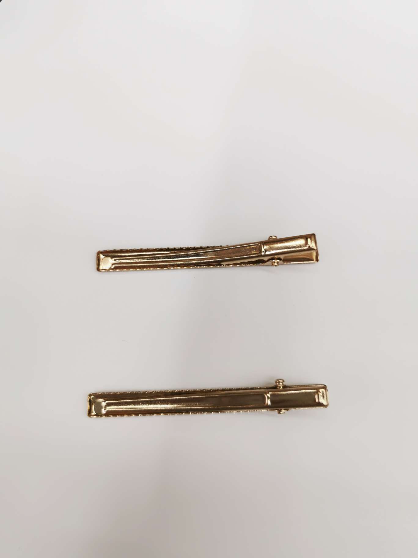 4.2Cm Double Fork Clip Diy Accessories Gold Duck Beak Clip Handmade Diy Hair Clip Self-Made Hair Clip Hand-Made Accessories Clip Hair Clip Headband Bow Material Accessories Specification drawing