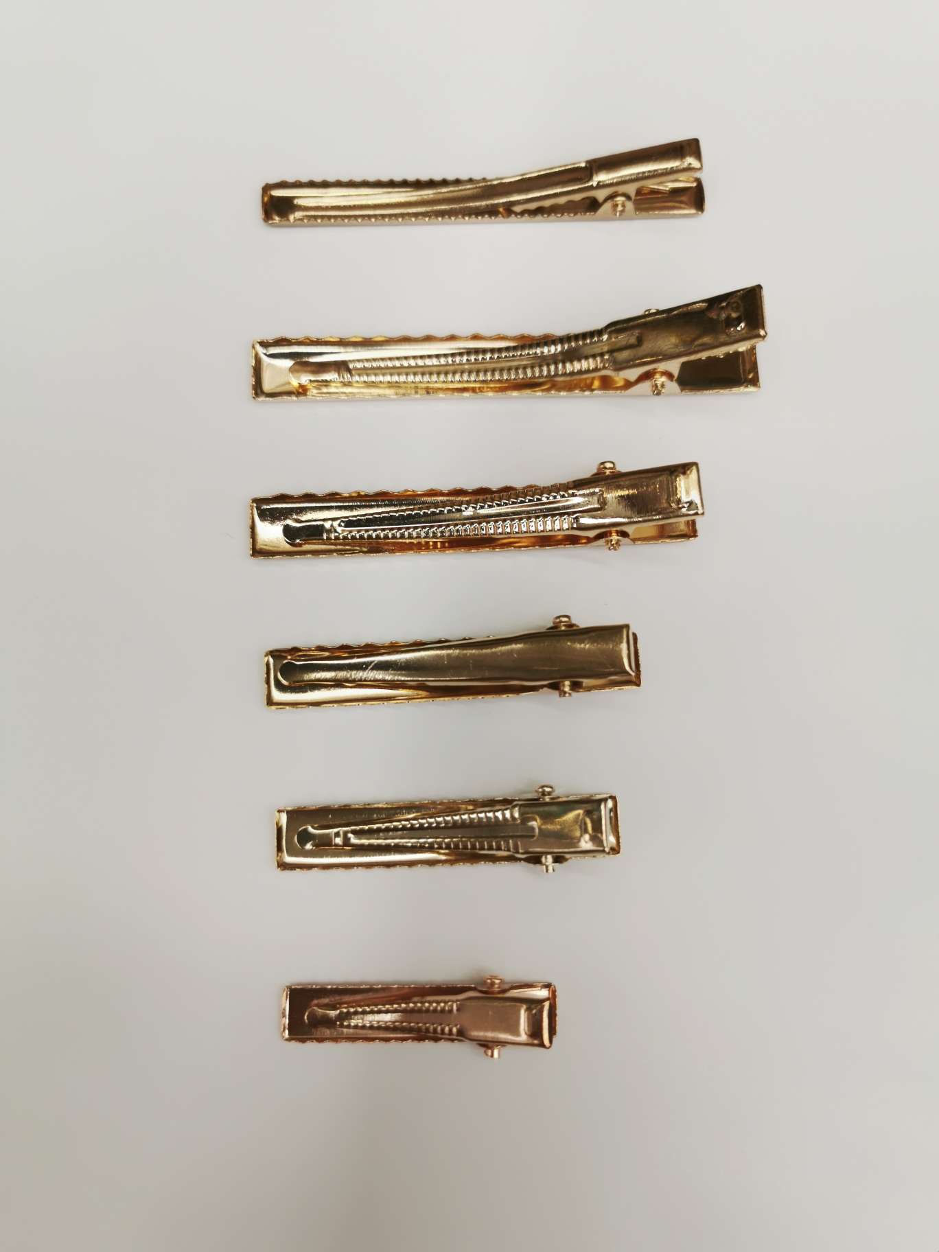 4.2Cm Double Fork Clip Diy Accessories Gold Duck Beak Clip Handmade Diy Hair Clip Self-Made Hair Clip Hand-Made Accessories Clip Hair Clip Headband Bow Material Accessories undefined