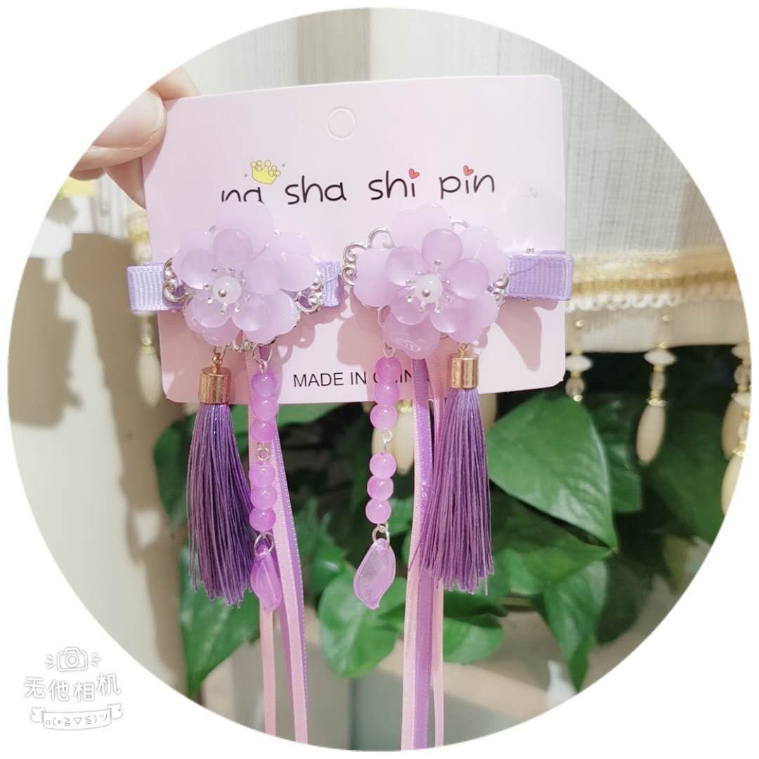 夹子汉服流苏