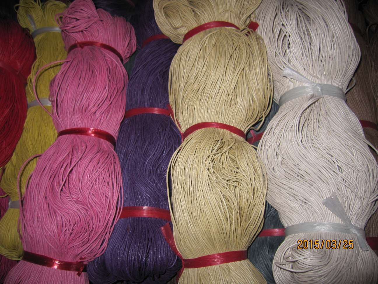 Various Specifications Thickness Color Wax Rope Various Specifications Thickness Color Wax Rope Various Specifications Thickness Color Wax Rope Application Scenario