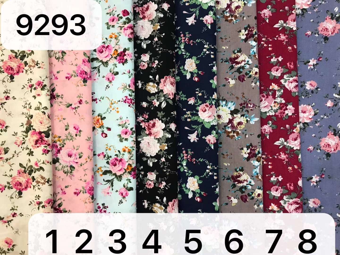 All Cotton Printed Fabric details Picture