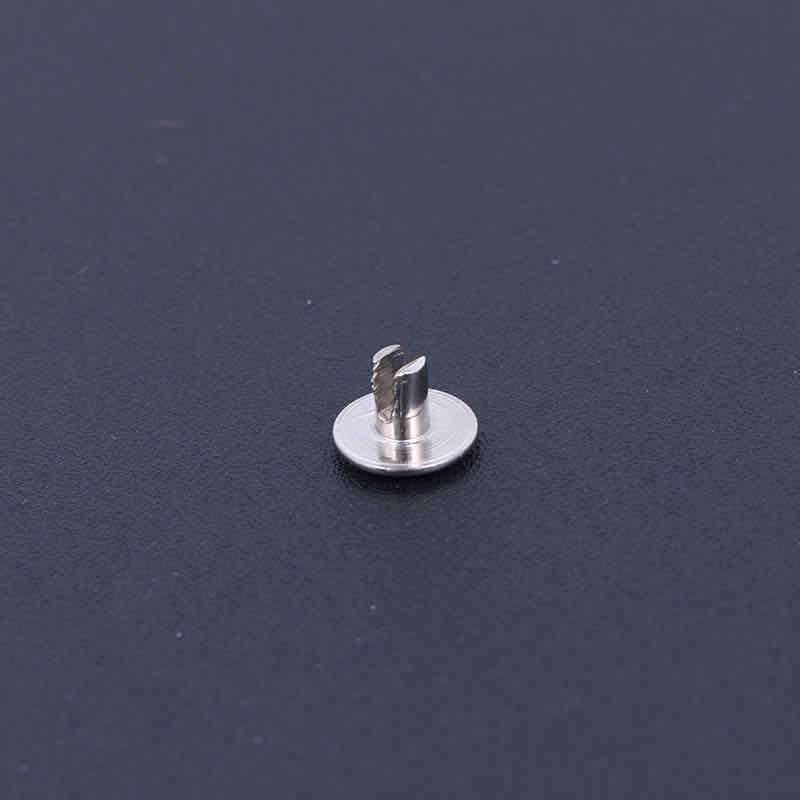Factory direct sales and wholesale of high-quality luggage hardware accessories. Electroplated tail nails, fork nails, and two-foot nails can be customized Specification image