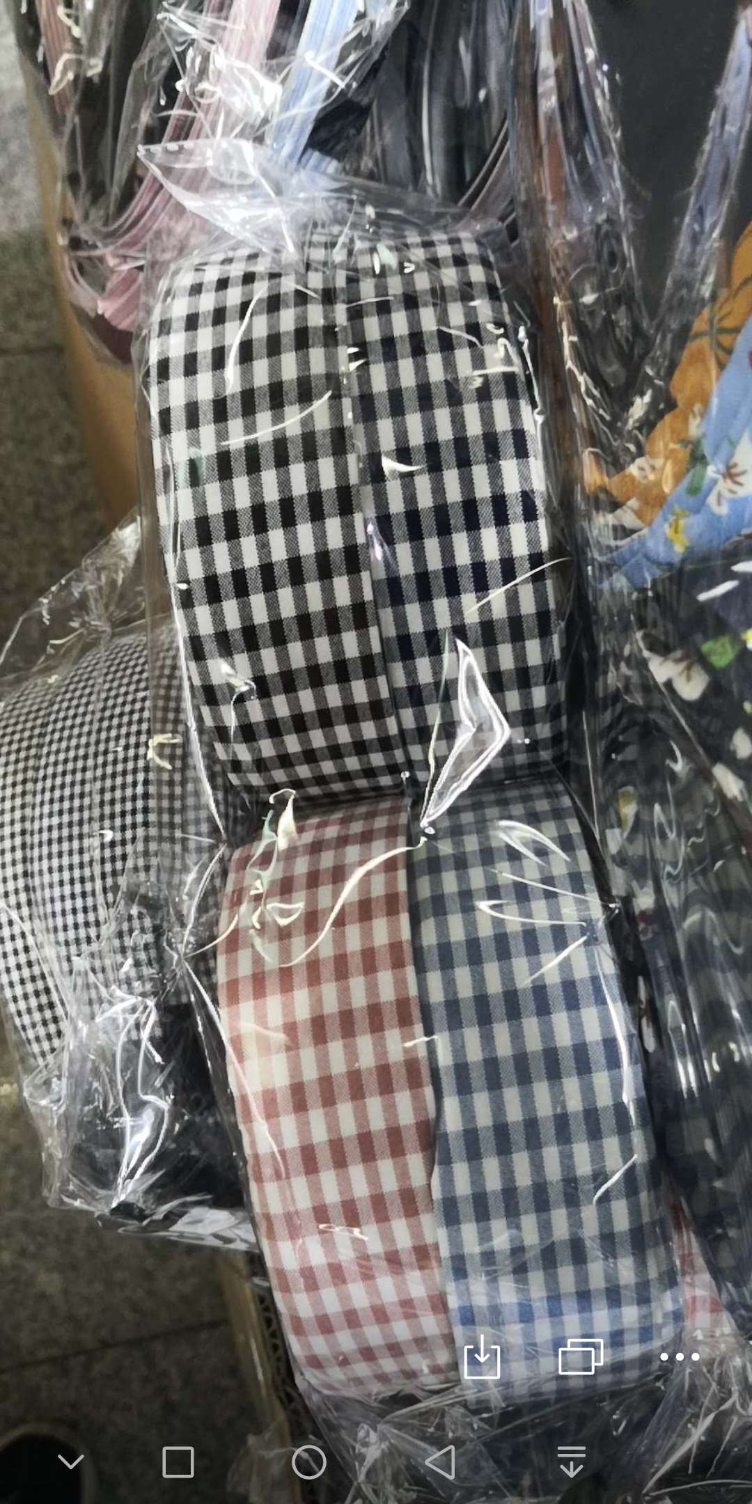 Plaid plate head buckle thumbnail
