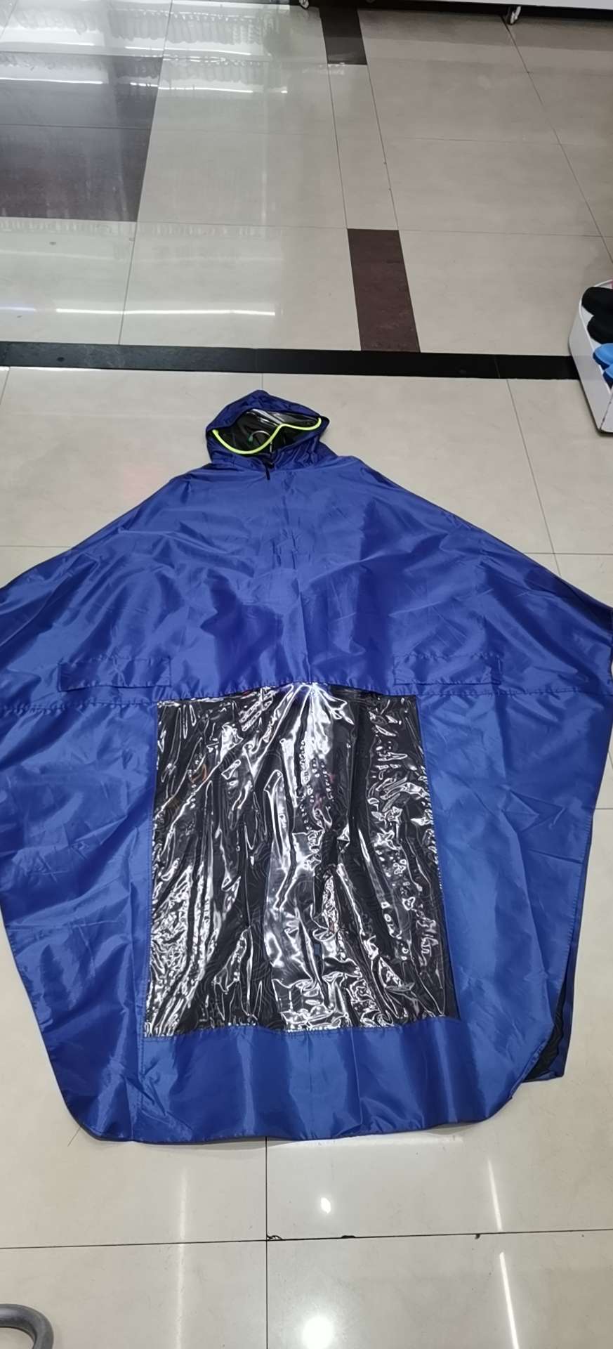 牛津单人雨披图