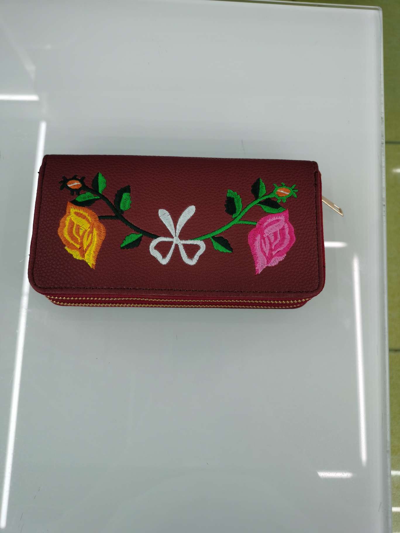 Embroidered double pull bag thumbnail