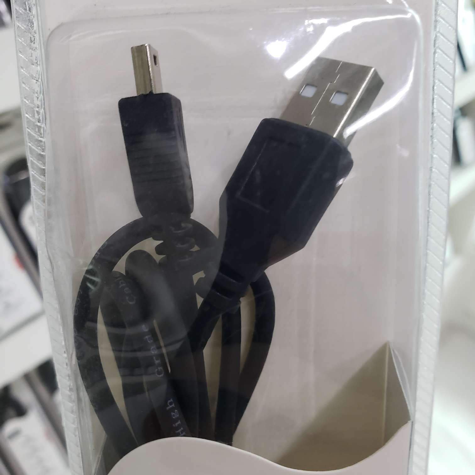 3米  MINI USB 数据线图