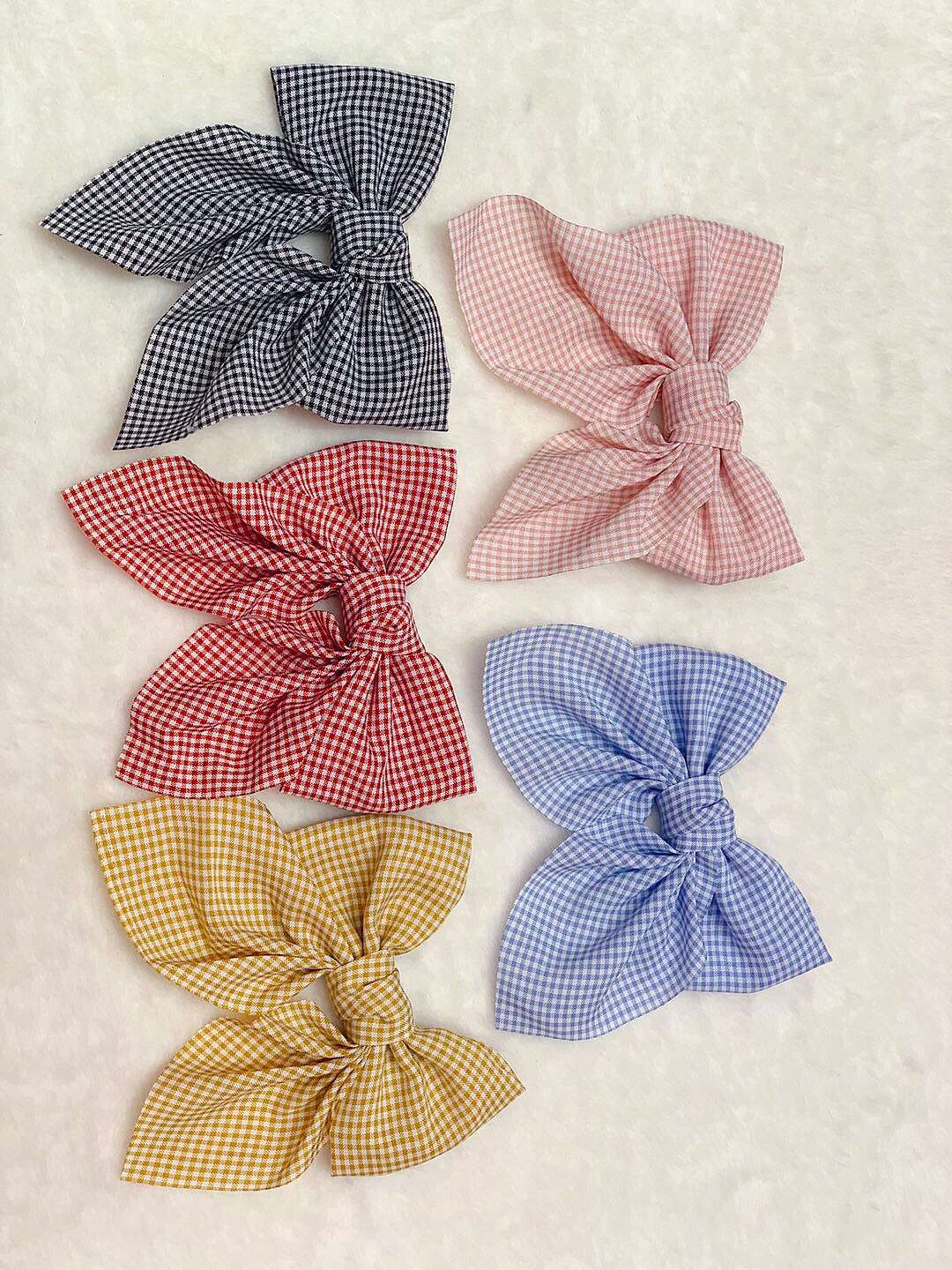 Duck Bow Clip Korean Wig Bow Cute Children's Headwear Set 37