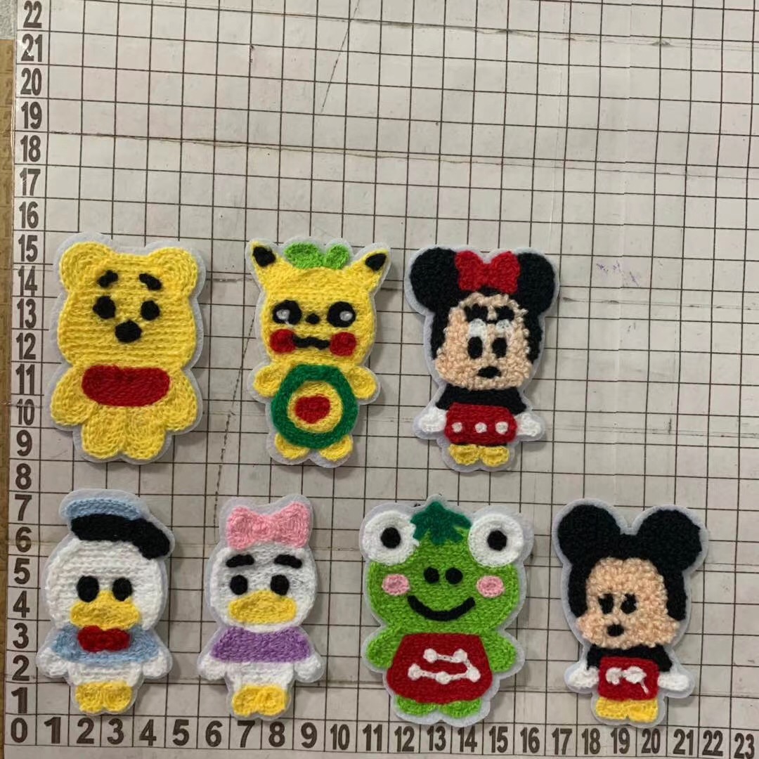 Towel embroidery cartoon series