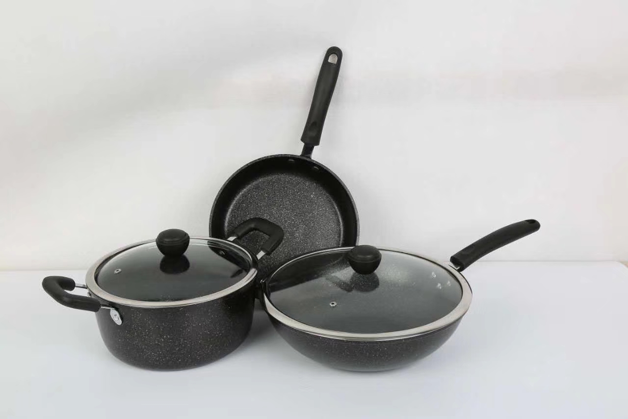 24cm soup pot, 24 stand frying pan, 32cm frying pan thumbnail