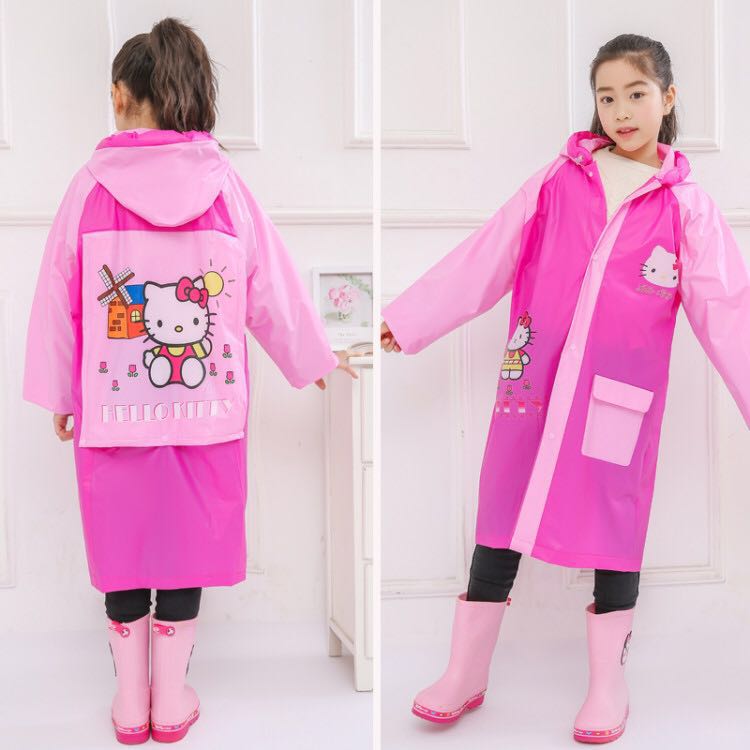 儿童背包雨衣5501雨衣雨衣男女长款户外一次性雨衣详情3