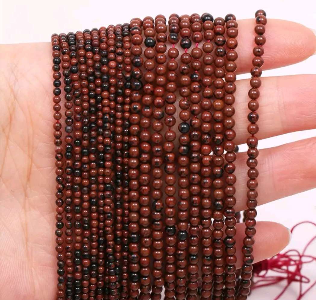 2020 New wholesale natural stone beads, rose quartz, amethyst, agate beads, jewelry making, beaded DIY bracelets, 2mm, 3mm undefined